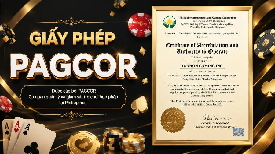 Giới thiệu Về chúng tôi – Đá Gà Tonhon sở hữu giấy phép hoạt động minh bạch, công khai