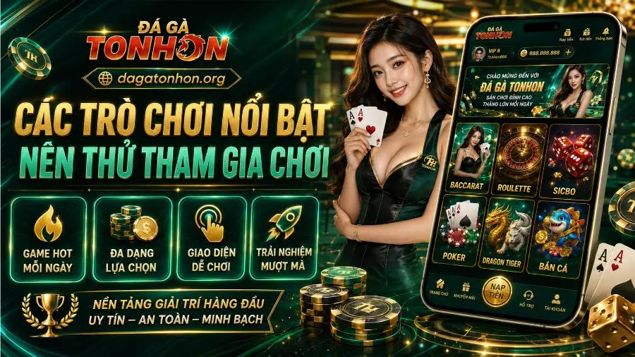 Các trò chơi casino nổi bật mà bet thủ nên thử tham gia chơi