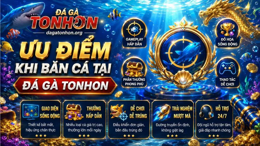 Ưu điểm gì thu hút người chơi tại Đá gà Tonhon?