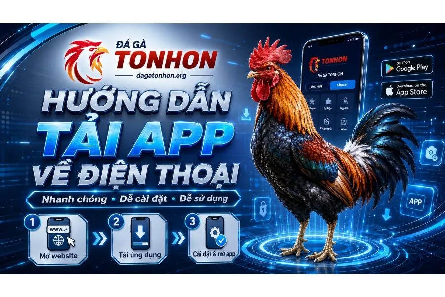 Đá Gà Tonhon 🎖️ Trang Chủ Nhà Cái Đá Gà Uy Tín 2026 Tải app Đá Gà Tonhon, giúp bạn trải nghiệm trí mọi lúc – mọi nơi